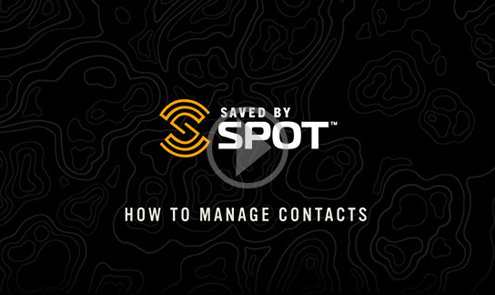 SPOT Mapping: How to Manage Contacts