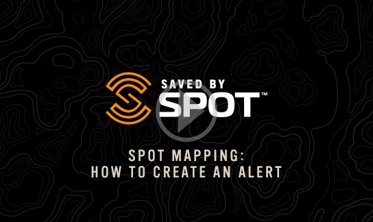 SPOT Mapping: How to Create an Alert