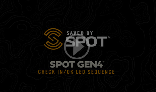 SECUENCIA DE LED DE CHECK IN / OK DE SPOT GEN4